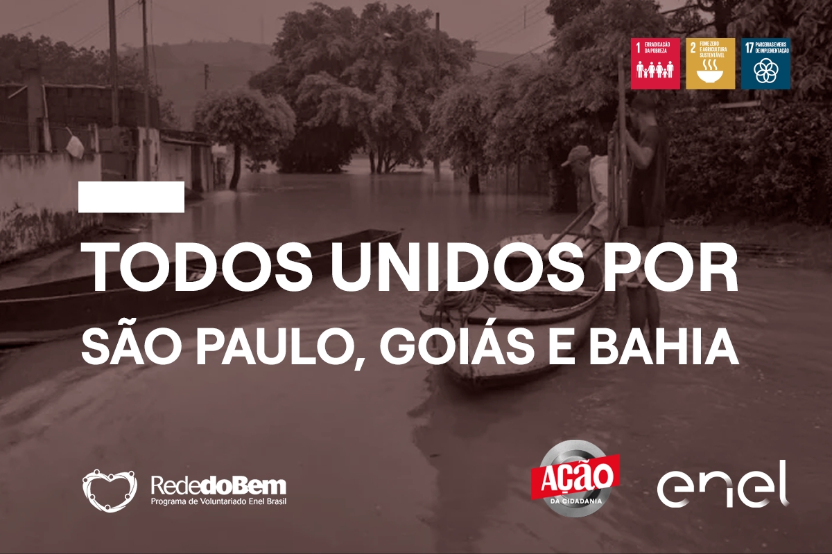 Natal sem Fome | Todos unidos por São Paulo, Goiás e Bahia