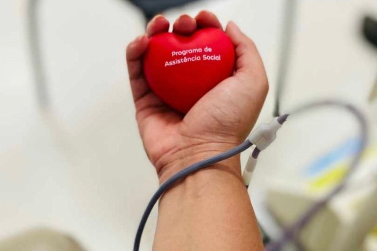 Salve vidas! Faça a sua doação de sangue in company e faça a diferença. 
