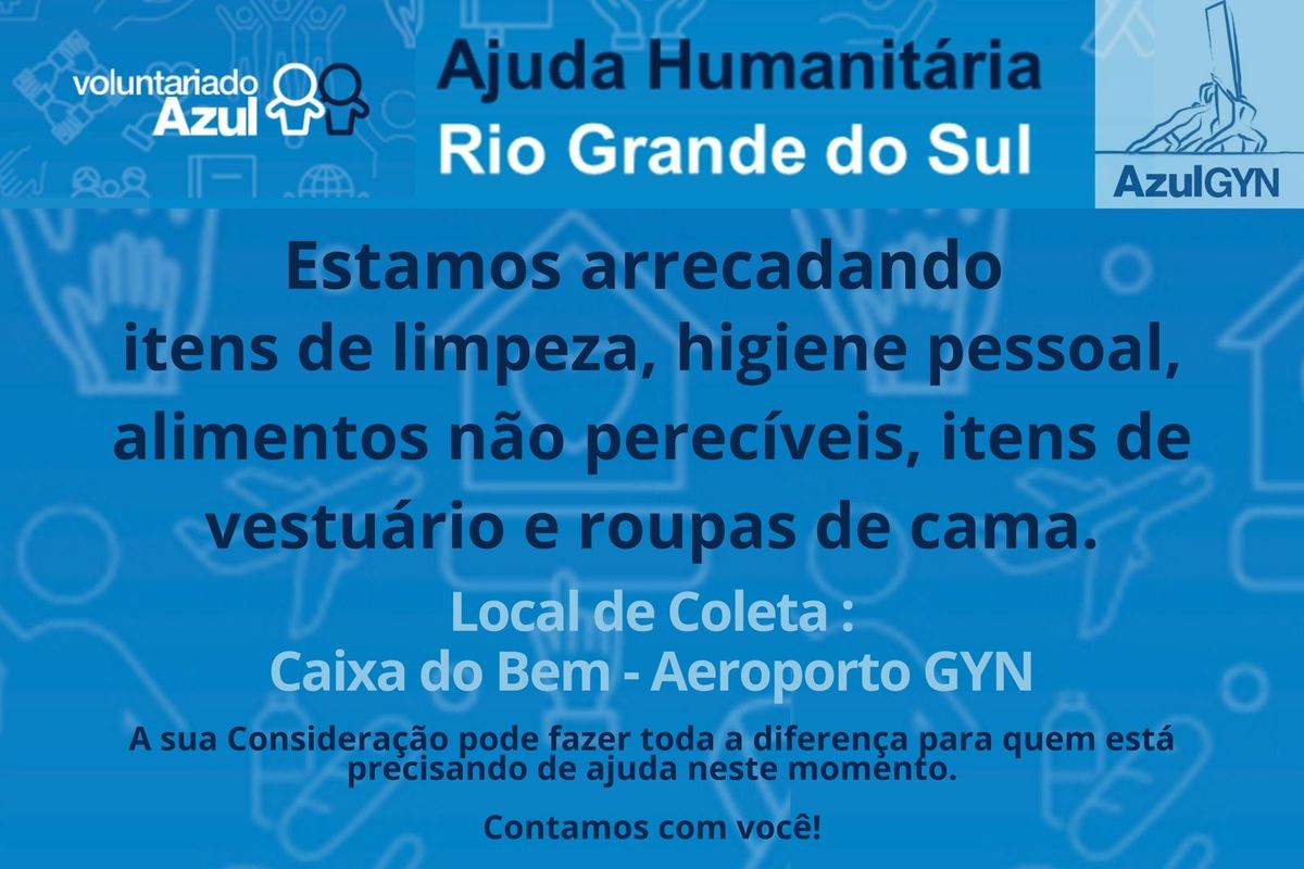 AJUDA HUMANITÁRIA RIO GRANDE DO SUL - BASE GYN