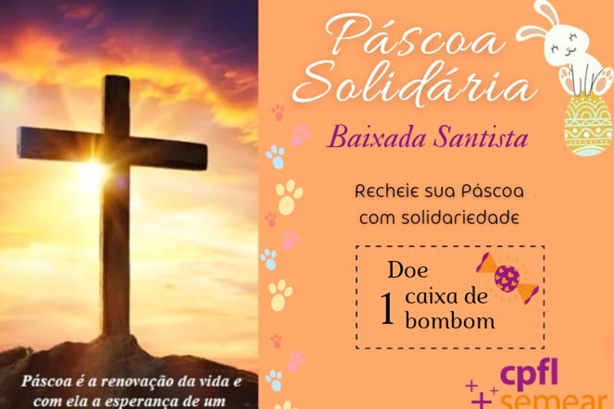 Pascoa Solidária Baixada Santista