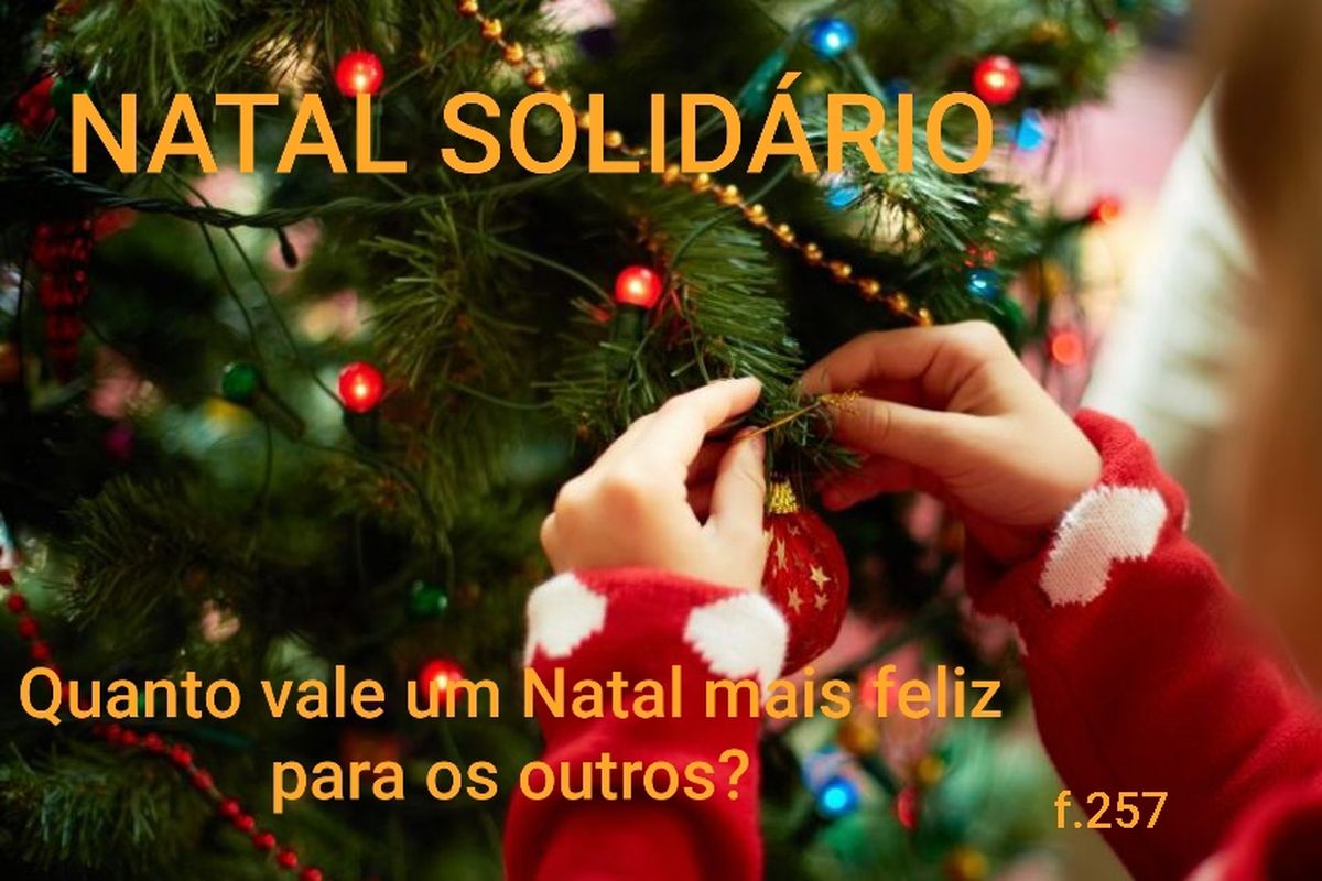 Natal solidário 