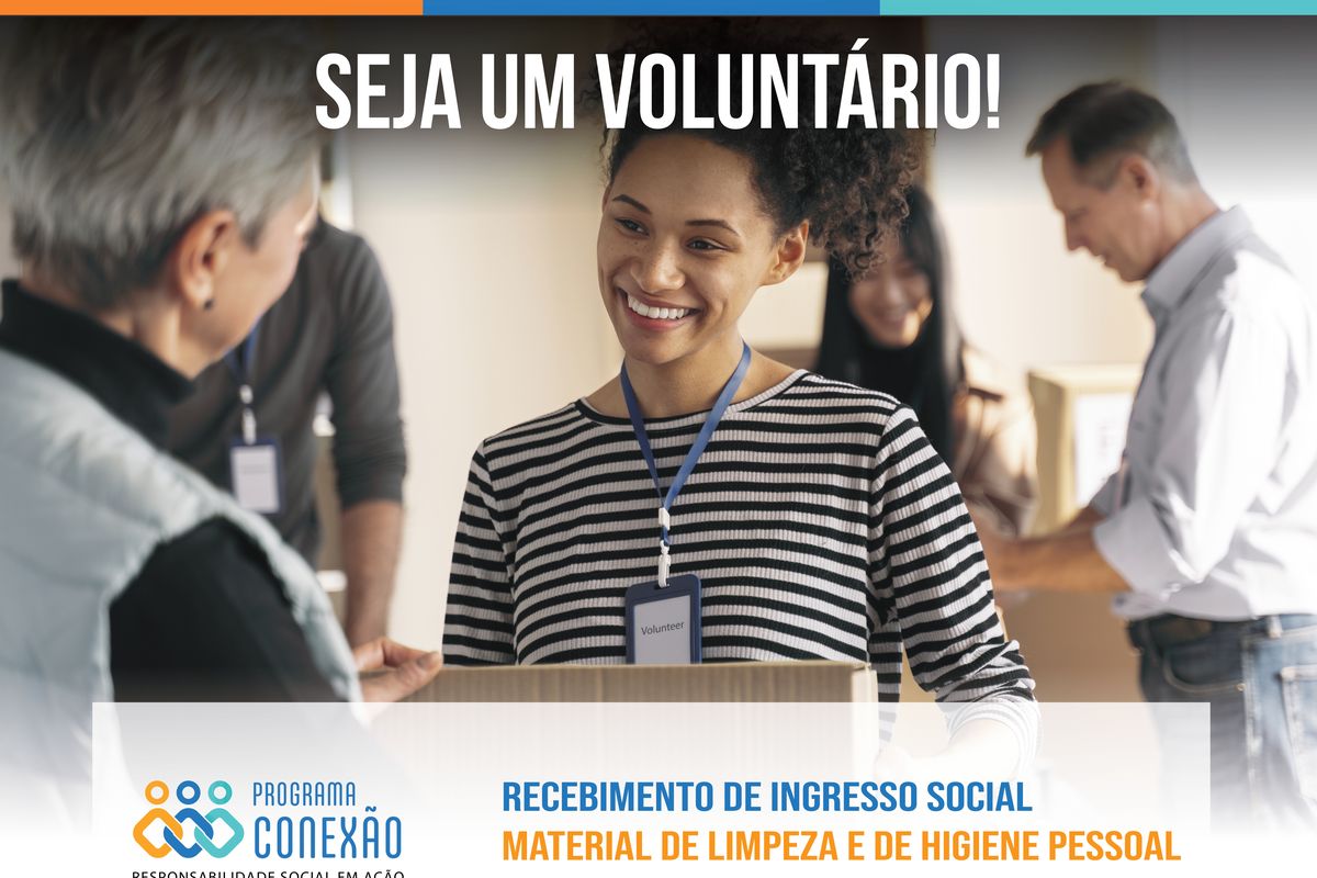 Seja voluntário para receber ingresso social - setembro 2024