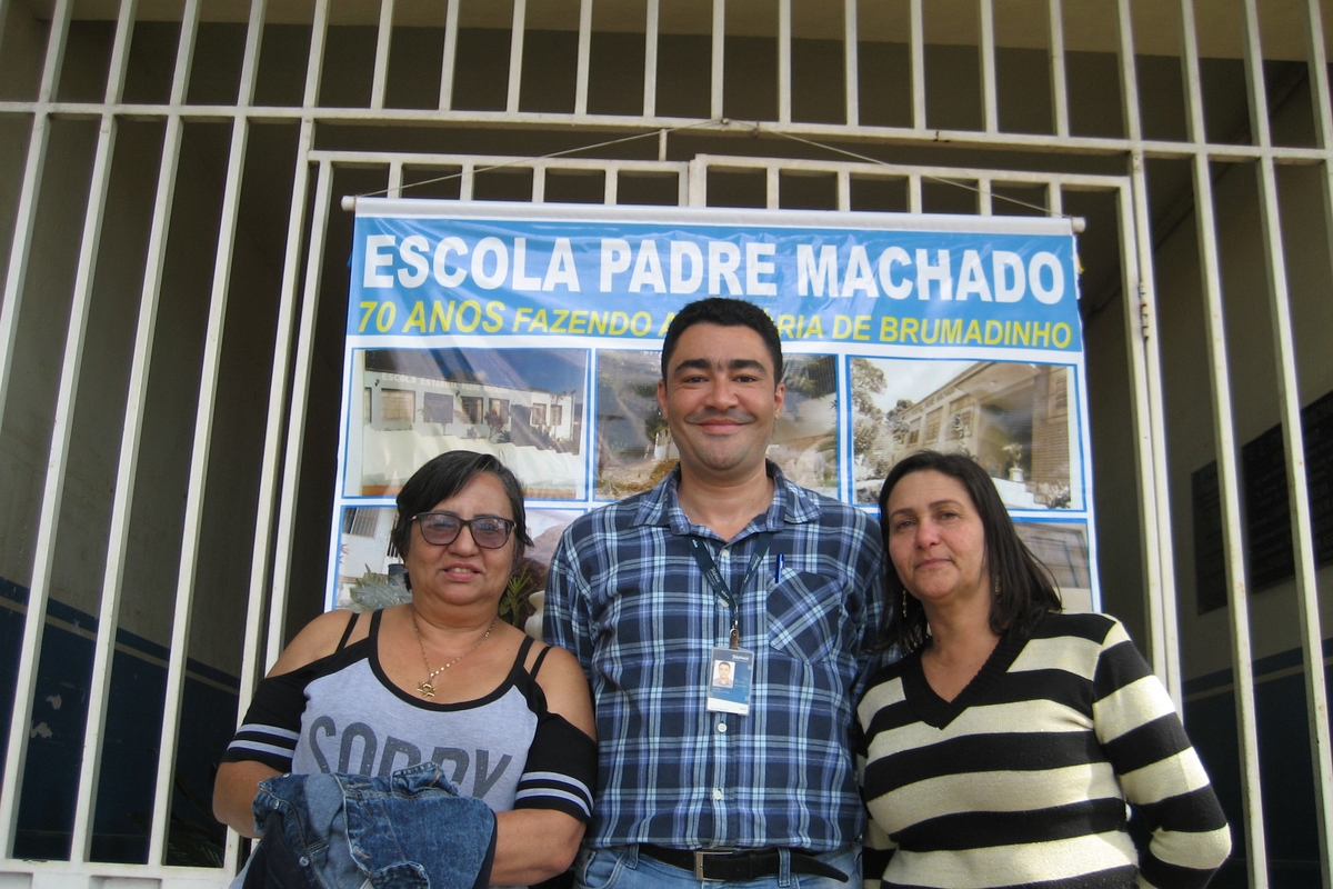 Visita a Escola Municipal Padre Machado
