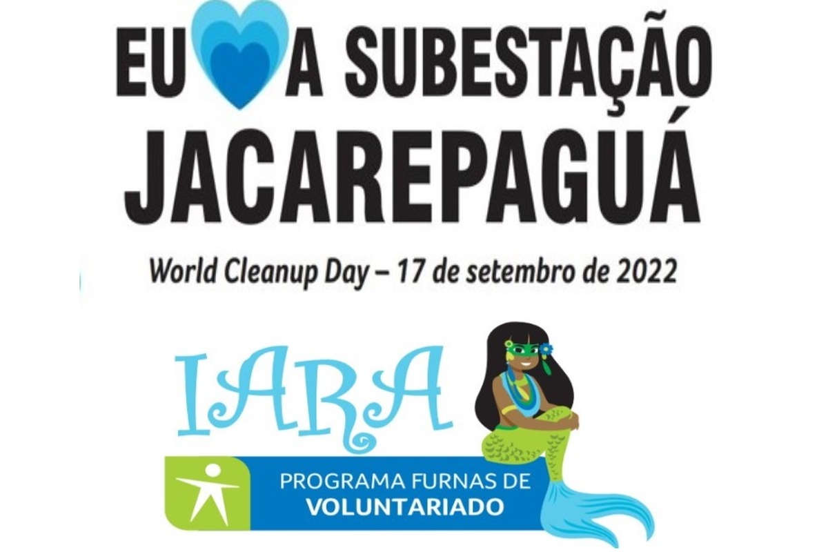 Iara no Cleanup day  2022  - Subestação Jacarepaguá
