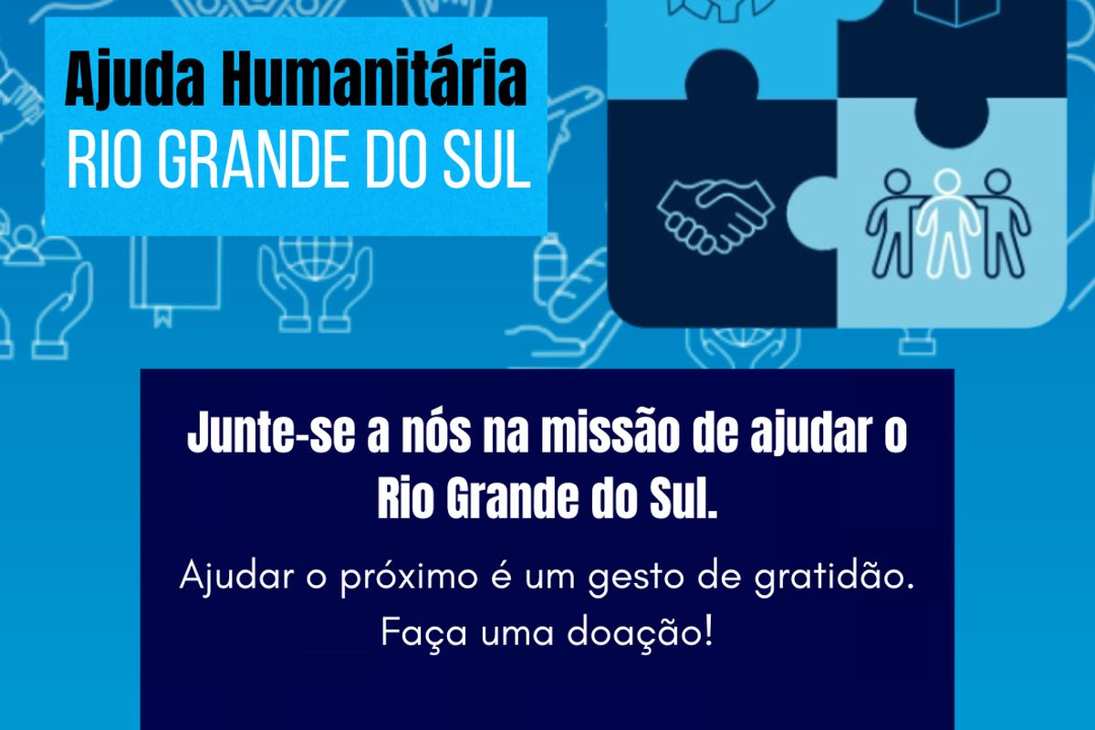 AJUDA HUMANITÁRIA  RIO GRANDE DO SUL