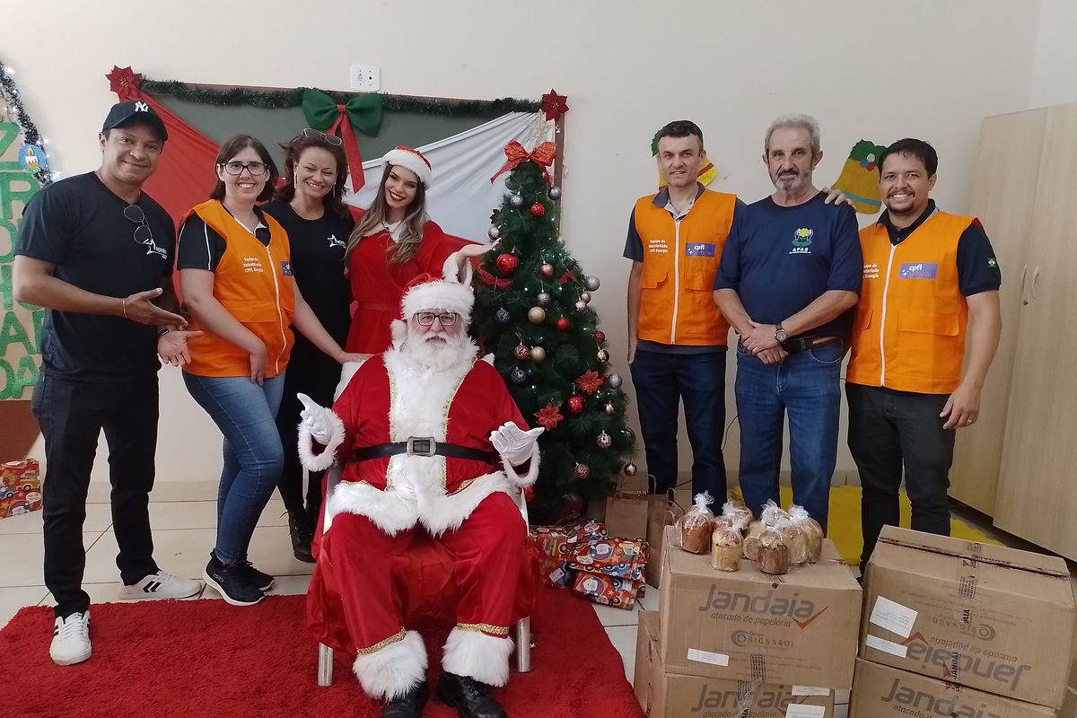 Campanha de Natal 2023 – Programa de voluntariado CPFL – Equipe São Joaquim da Barra, SP