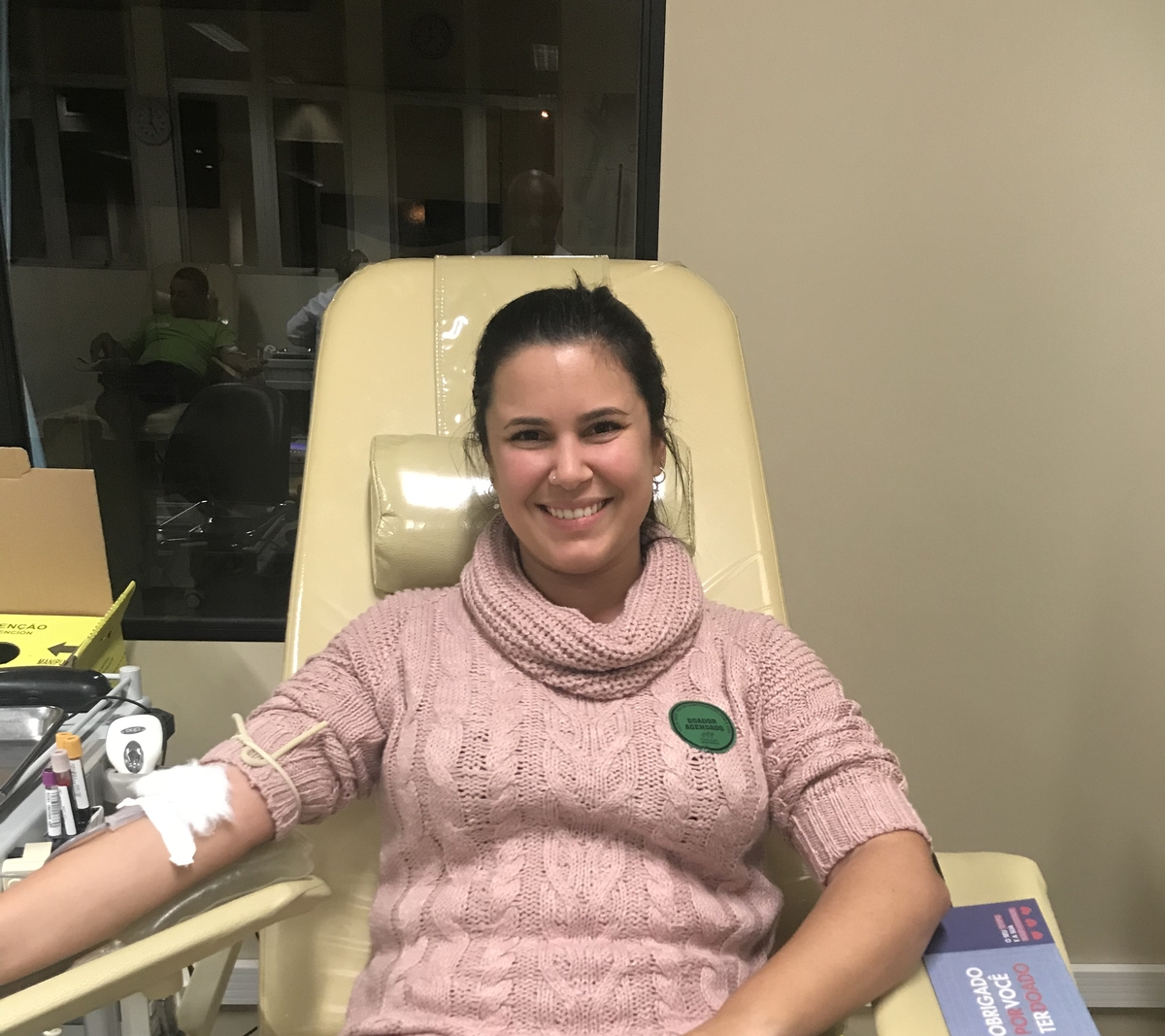 Doação de Sangue 2019 - Pâmela Cassani 