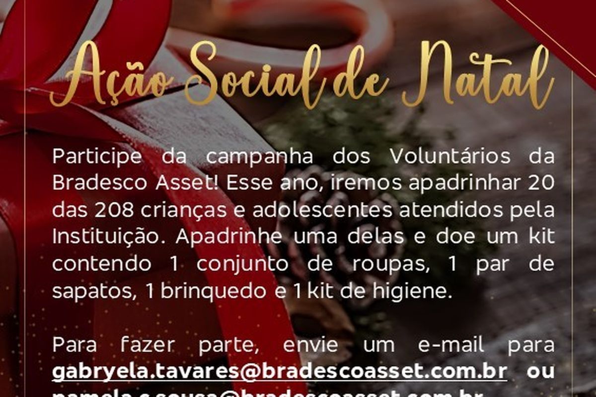 Campanha de Natal Bradesco Asset - 2024