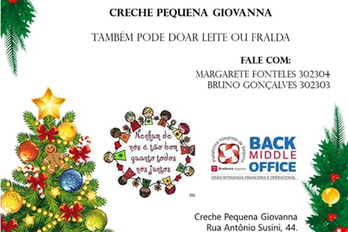Back Middle Office Solidario - Pequena Giovanna