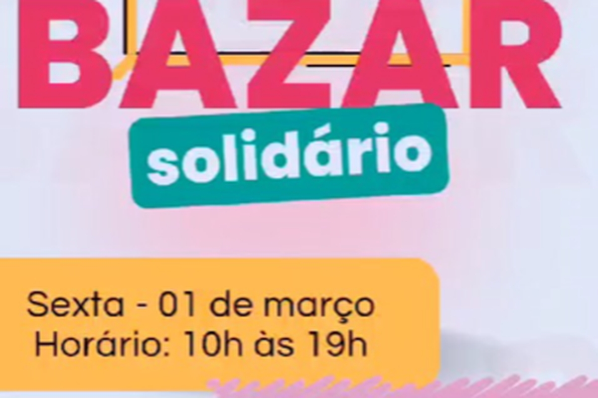 Bazar solidário 1/2024