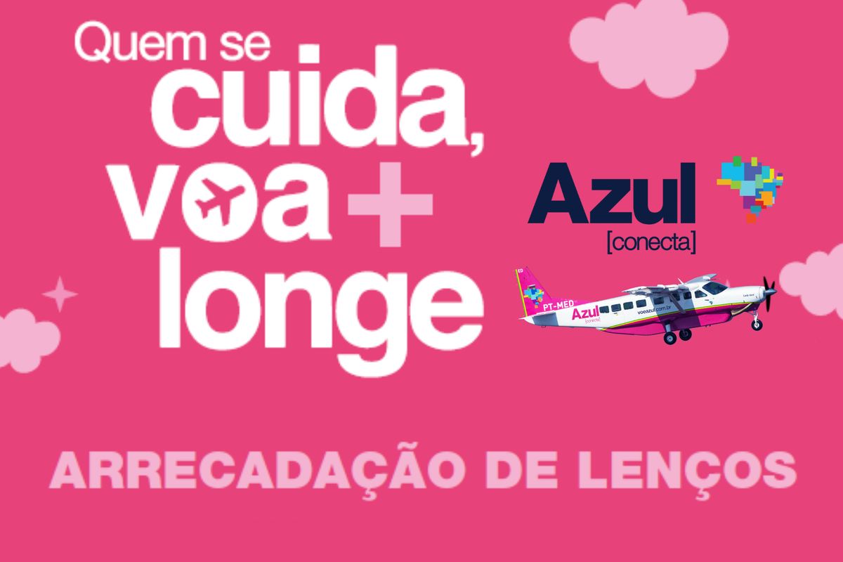 Arrecadação de lenços - Azul Conecta