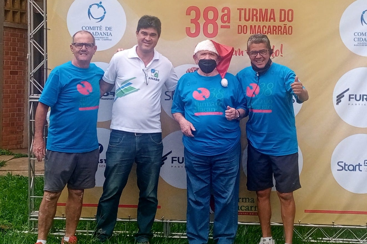 Contribuição para Campanha Turma do Macarrão em parceria com o Comitê de Cidadania dos Funcis do BB de Campinas 