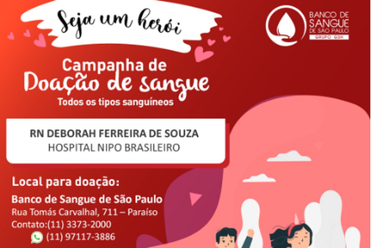 Campanha Doe Sangue e Salve Vidas - São Paulo