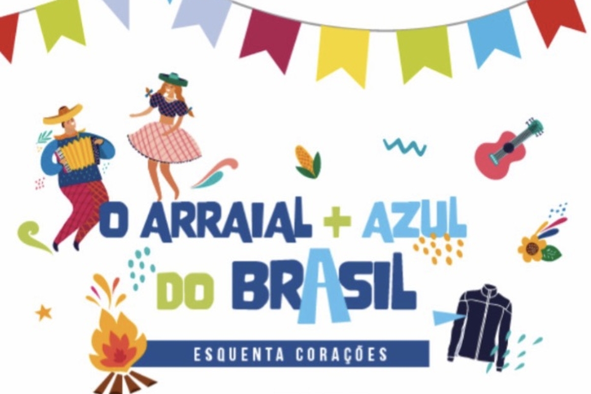 Campanha Agasalho 2022 - Arraiá + Azul
