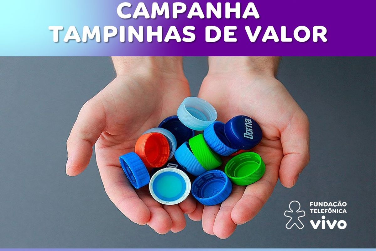 Campanha  Tampinhas de Valor