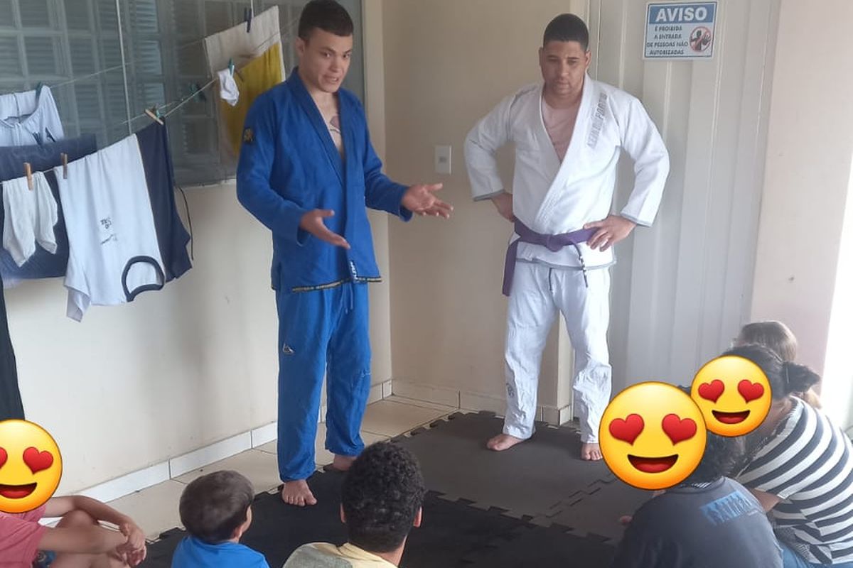 Dia de Palestra, Mentoria e muita diversão com os Professores de Jiu Jitsu