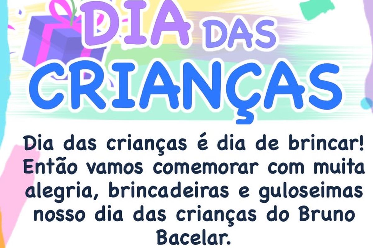 BA: Festa das Crianças: Dia de Alegria e Diversão!