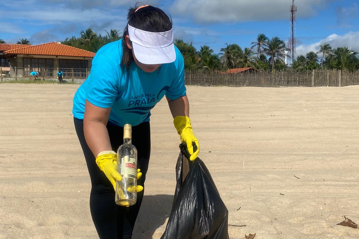 Limpeza de praia | Ceará - Praia da Taiba