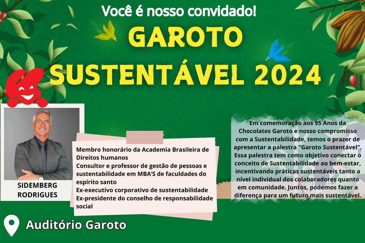 Garoto Sustentável 2024