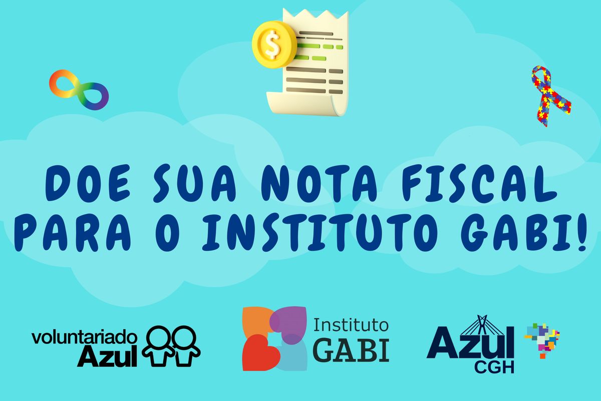 Arrecadação de Notas fiscais para o Instituto Gabi