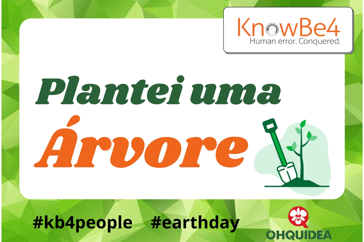 Earth Day 2023 - Plantio de árvores - KnowBe4