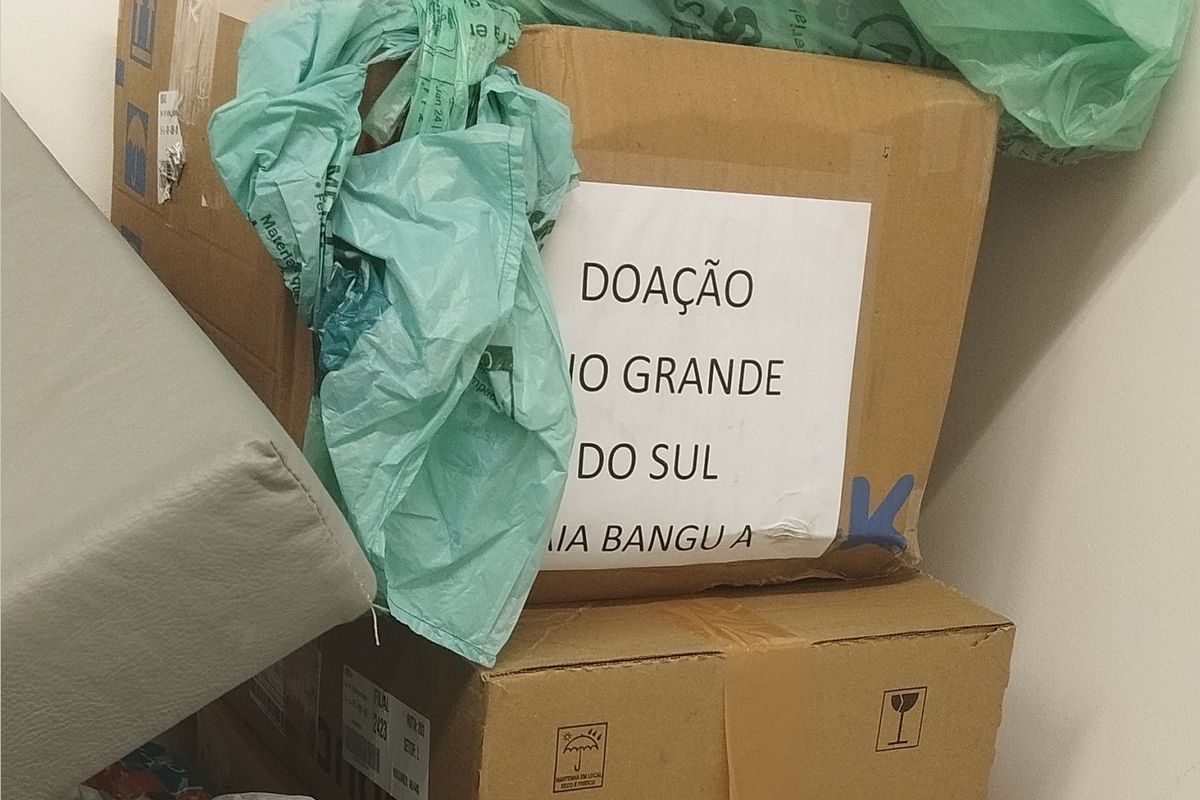 Ações de Emergência FAZER DOAÇÕES