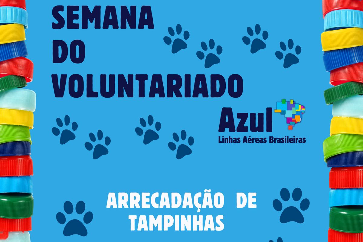 Semana do Voluntariado - Arrecadação de Tampinhas para o Projeto Tampatas