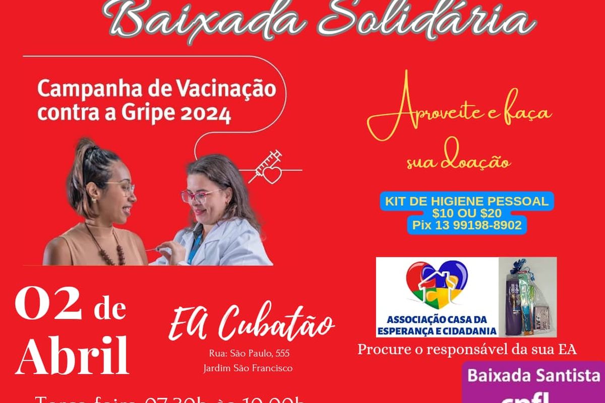 "VACINE-SE" RECEBA E DOE  - Campanha de Vacinação 2024