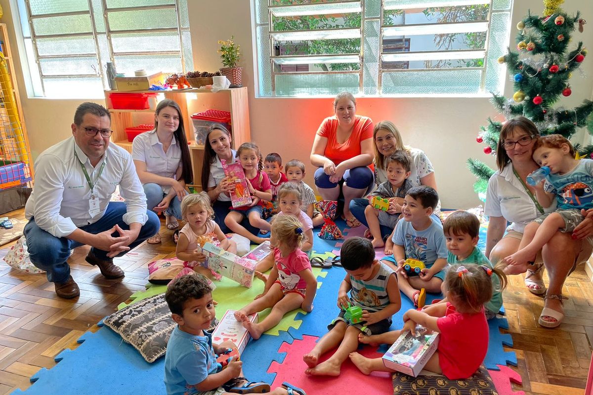 Ação de Natal - SLC Máquinas de Santo Ângelo/RS