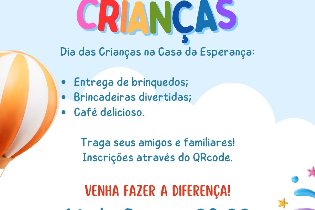 Festa das Crianças Casa da Esperança