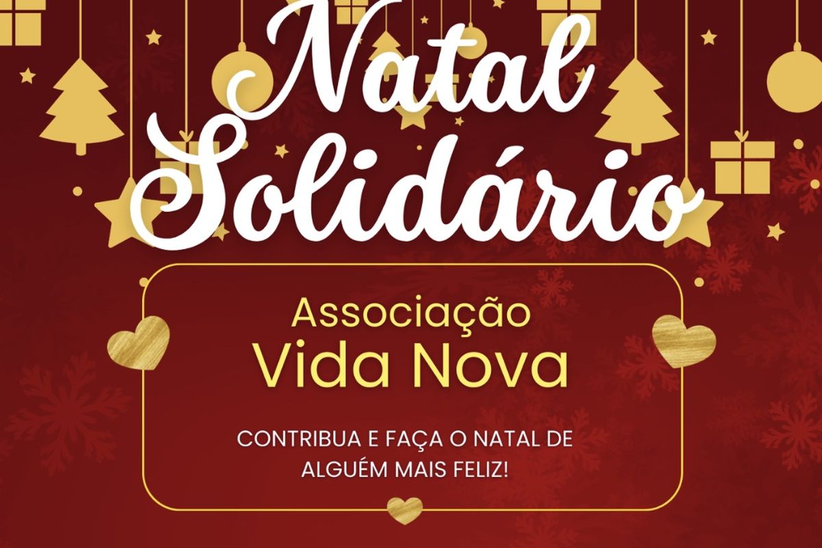 Natal solidário Associação vida nova