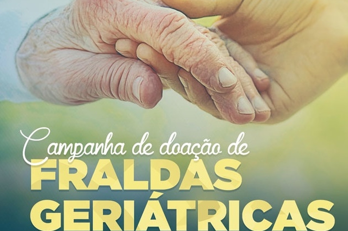 Doação de fraldas geriátricas - Asilo Santa Isabel