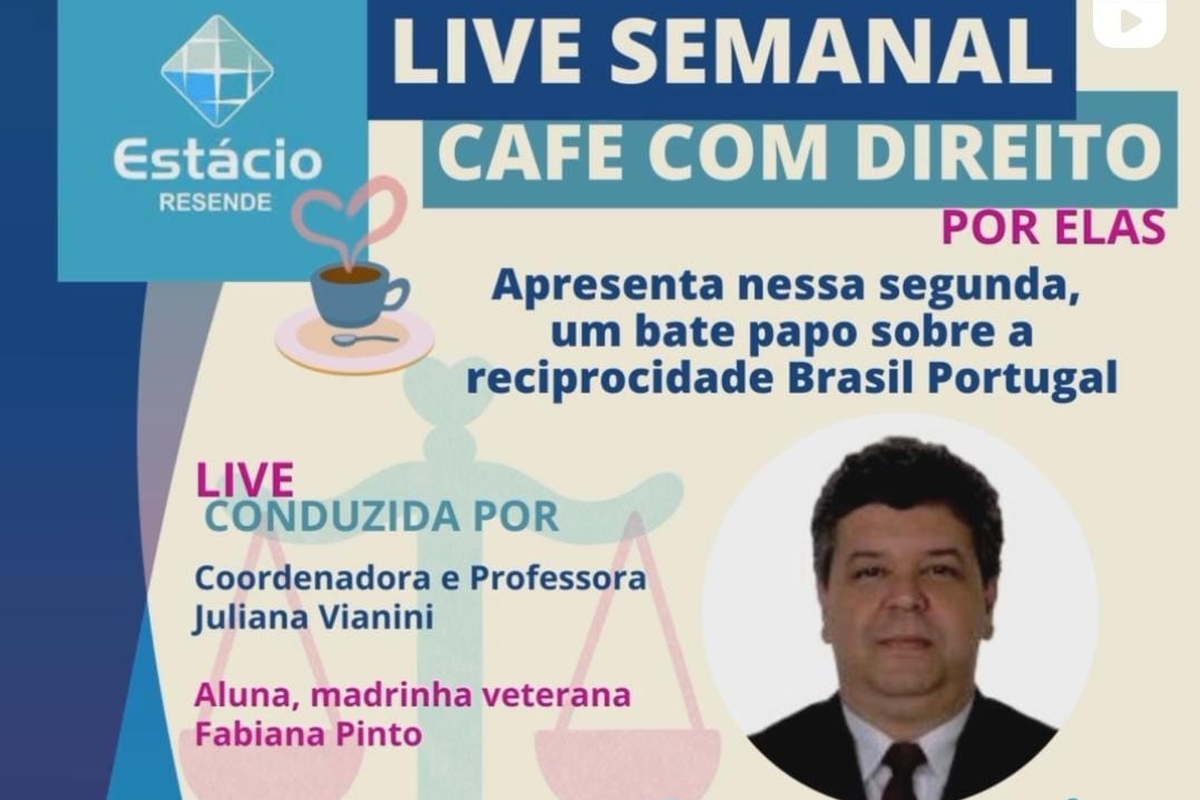 LIVE: RECIPROCIDADE BRASIL PORTUGAL