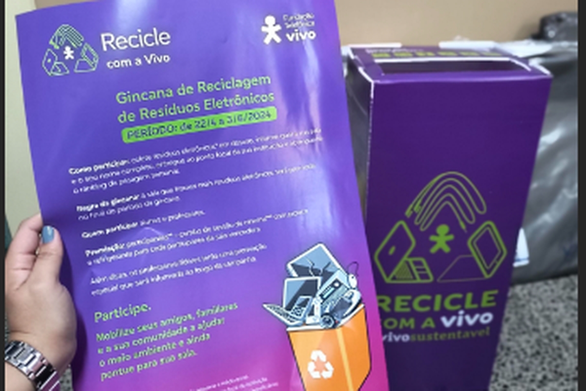DF - Divulgação da campanha Recicle com a Vivo
