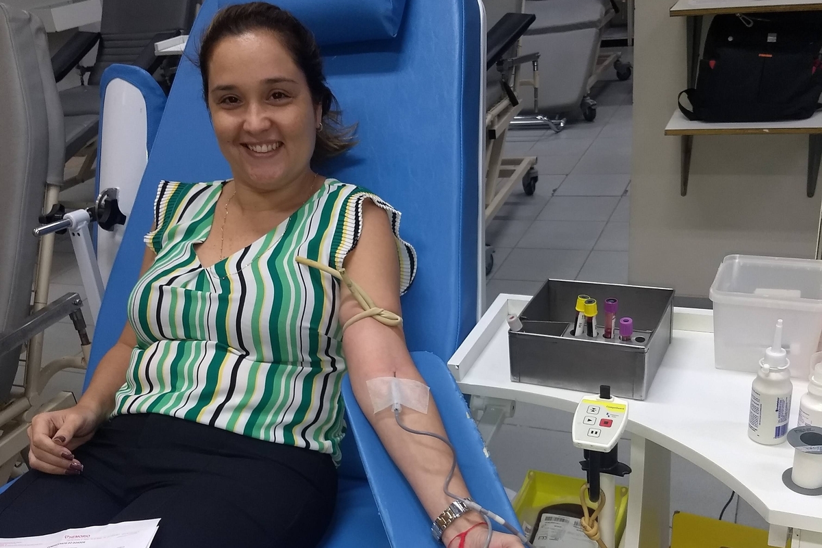 Doação de Sangue 2019 - Emmanuelle Gomes de Andrade