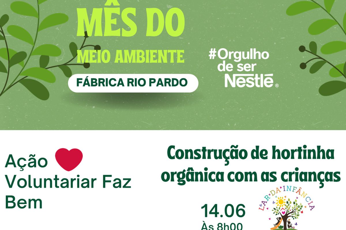 Horta Orgânica no Lar da Infância 