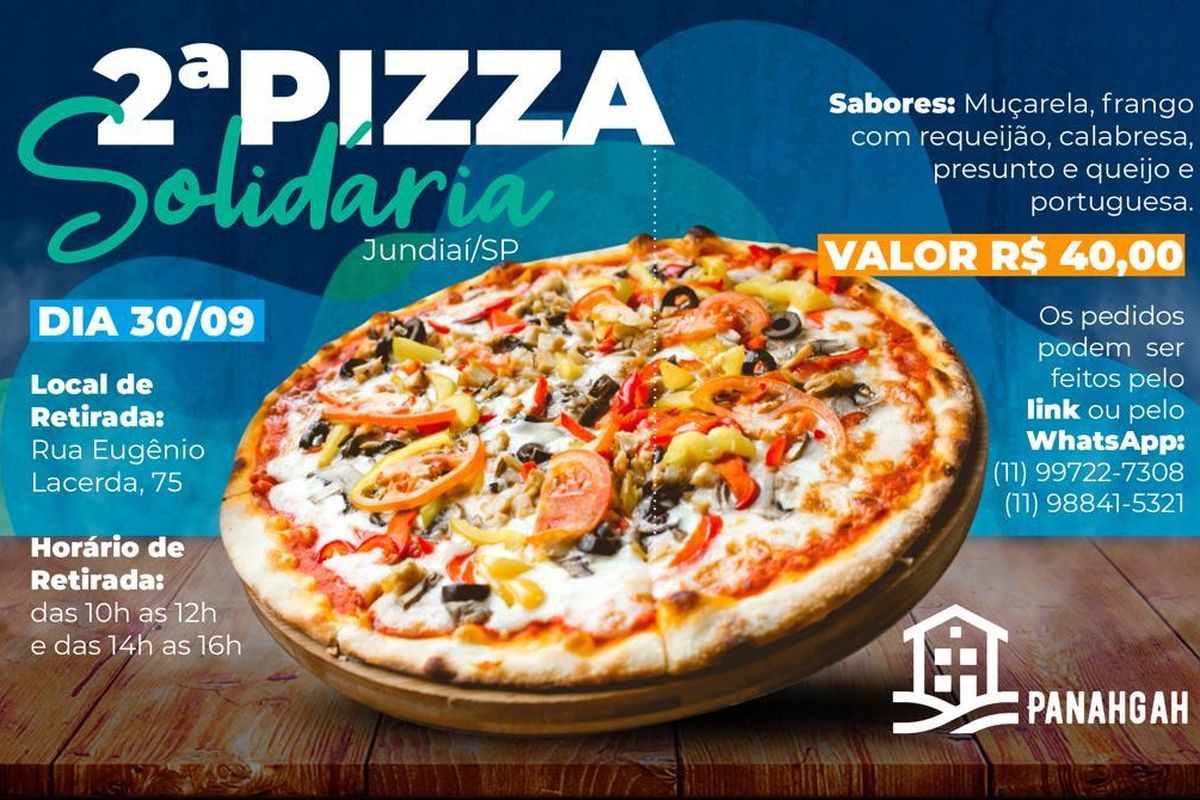 2ª Pizza Solidária