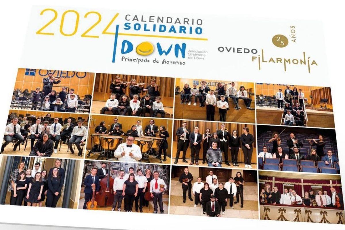 Regala el entrañable calendario de la Asociación Síndrome de Down 2025