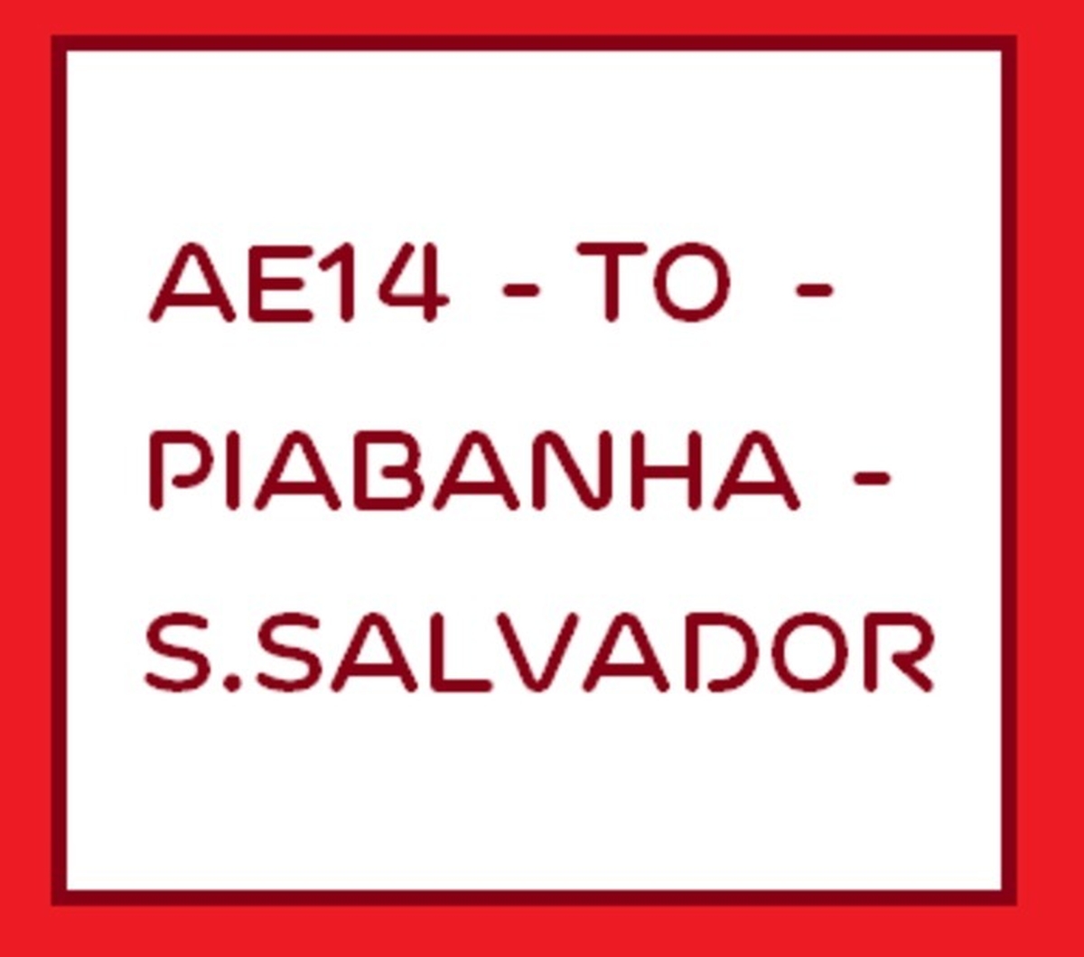 AE14 - TO - Piabanha