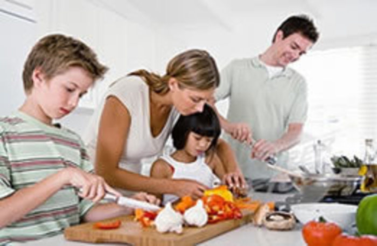 Pais e filhos juntos por uma alimentação saudável