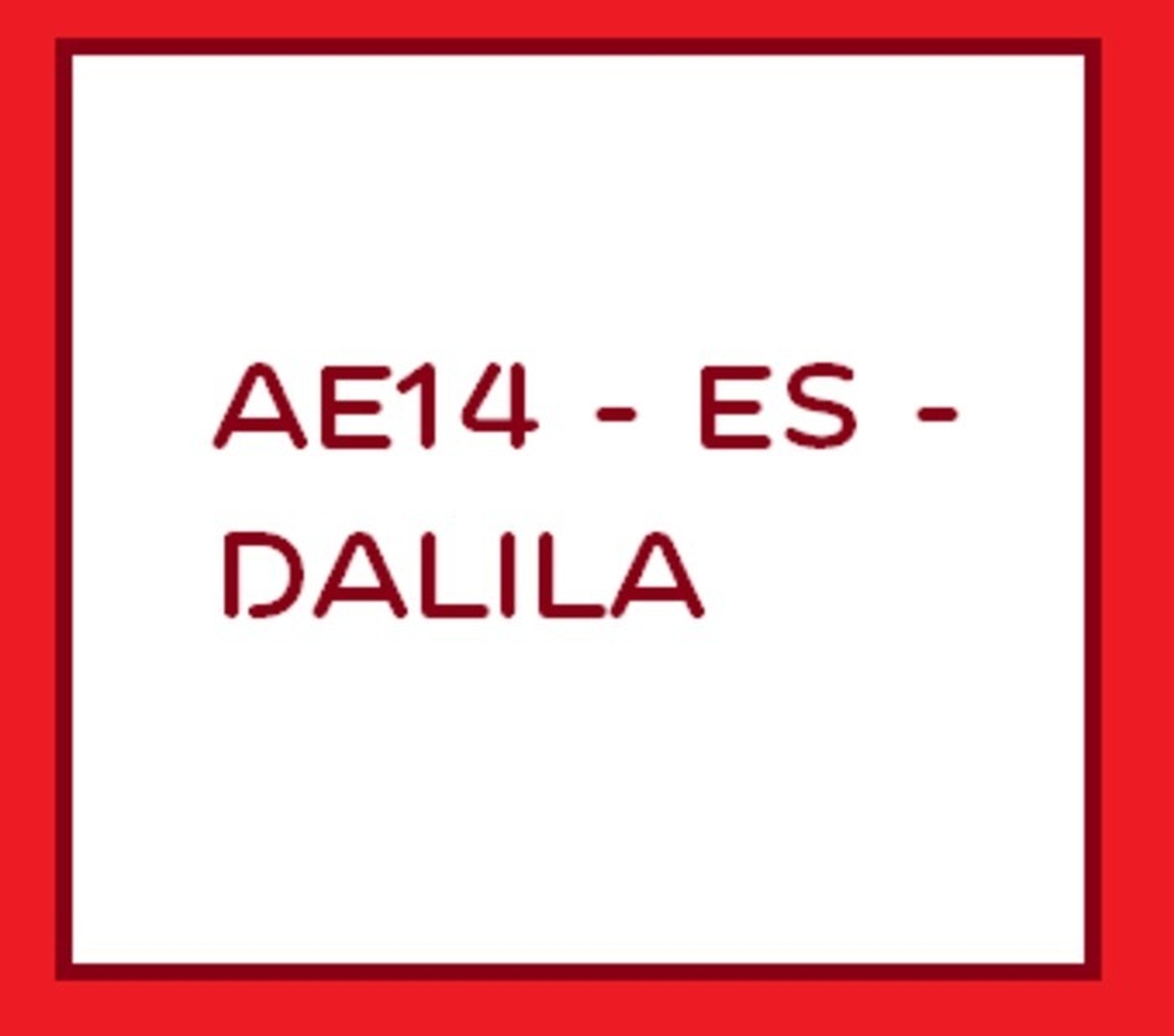 AE14 - ES - Dalila
