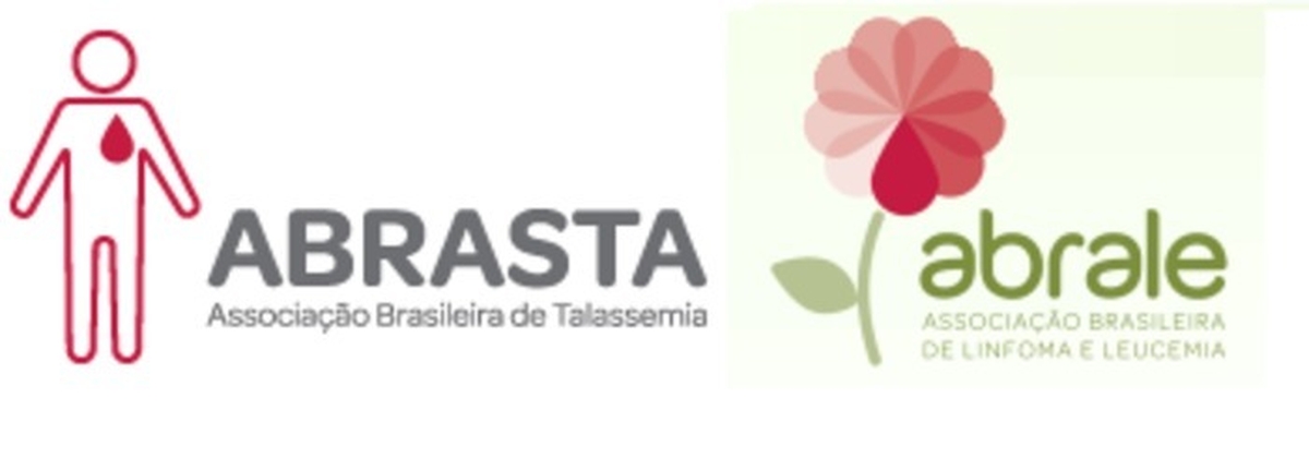 ABRALE- Associação Brasileira de Linfoma e Leucemia e ABRASTA - Associação Brasileira de Talassemia