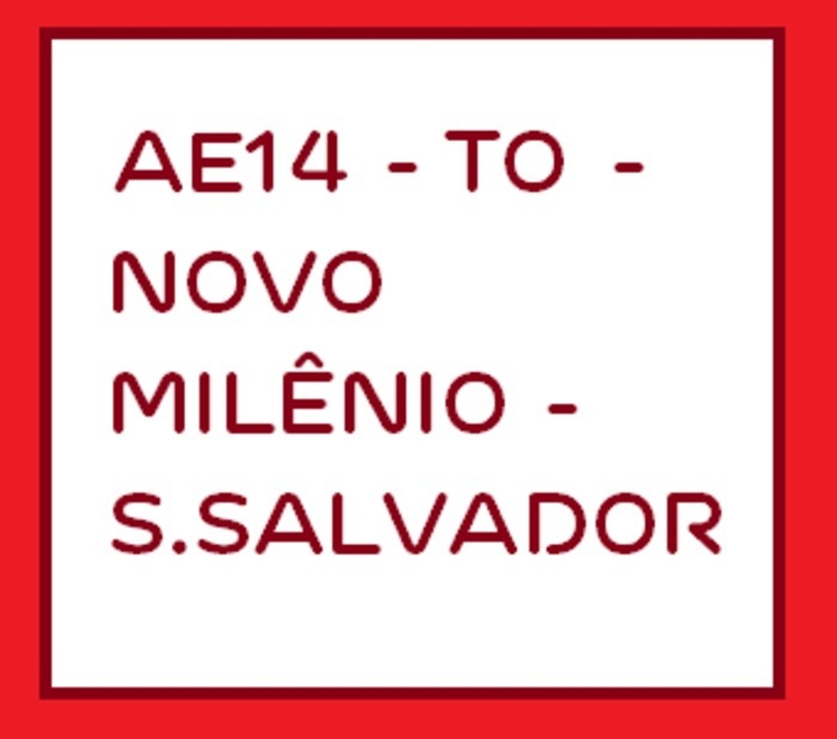 AE14 - TO - Novo Milênio