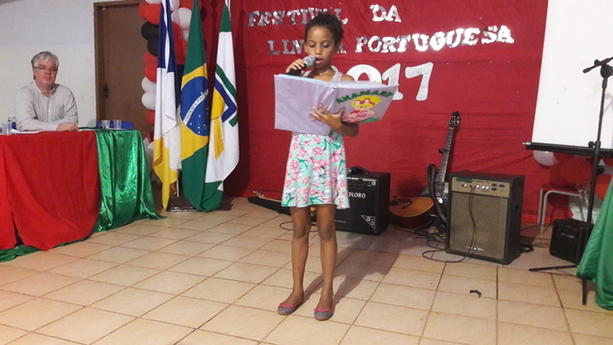 atividade lúdica "festival da lingua portuguesa"