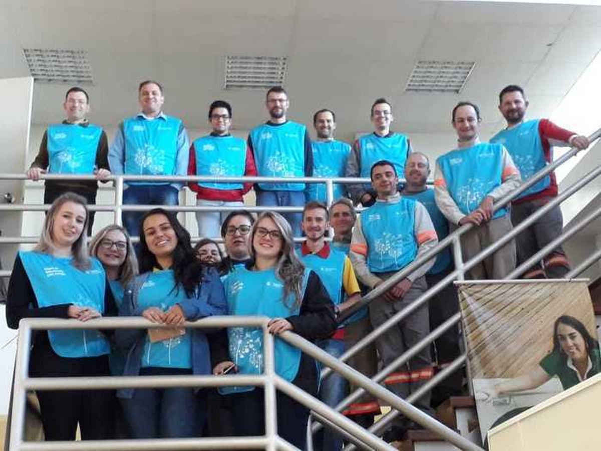1ª Capacitação Semear 2018 - Alinhamento Equipe Voluntários RGE Santa Rosa