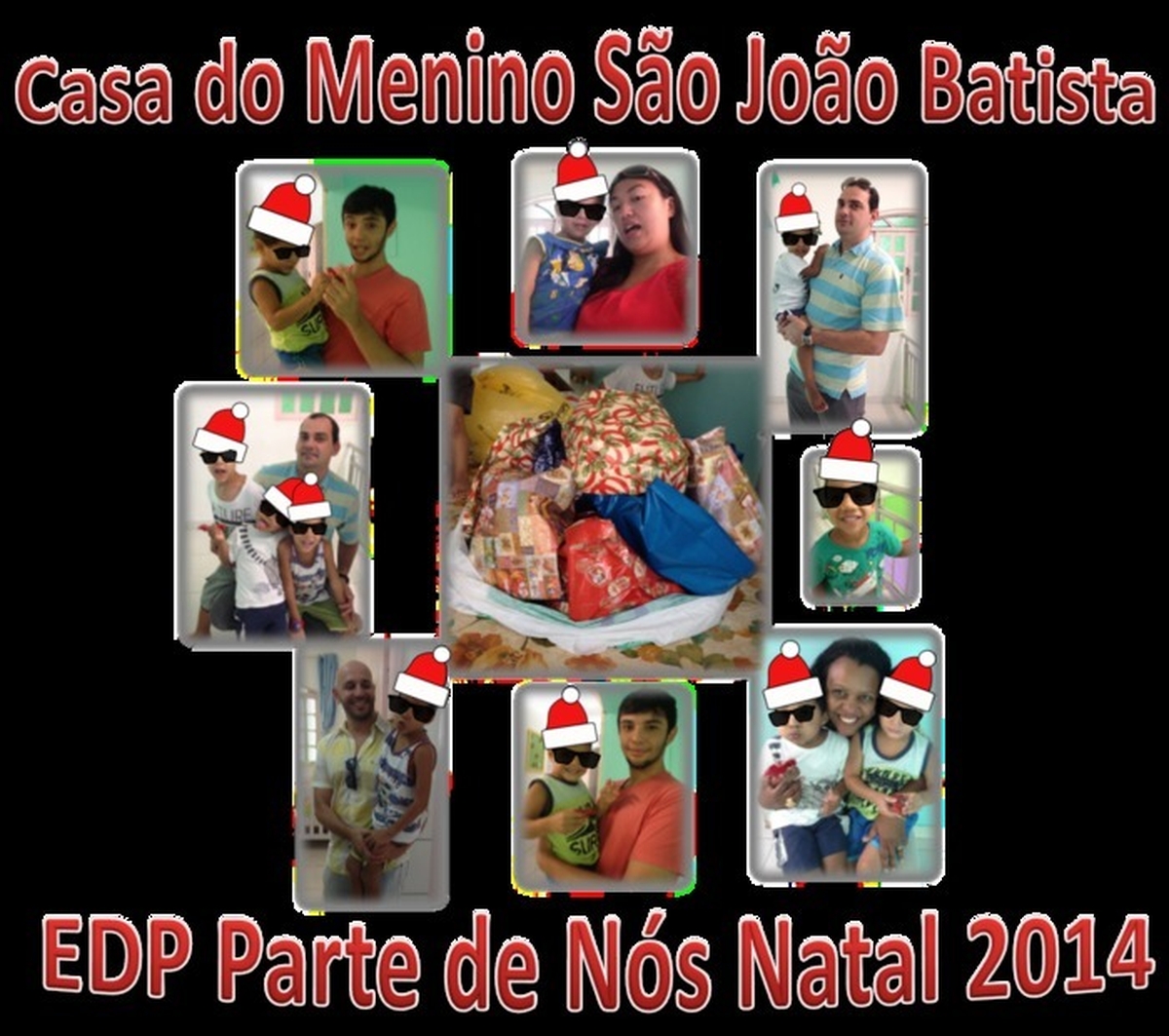 Natal 2014 na Casa no Menino São João Batista