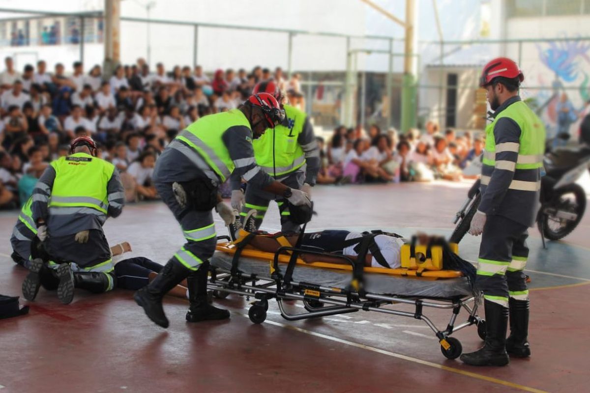 SIV - AÇÃO EDUCATIVA SOBRE SEGURANÇA VIÁRIA - VIARIO -ASSOCIAÇÃO DE APOIO A ESCOLA DO CIEP 382 ASPIRANTE FRANCISCO MEGA