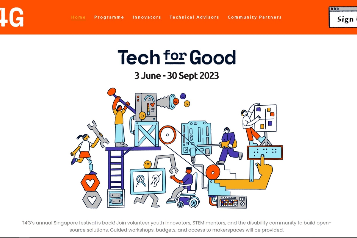 Tech for Good (T4G) Festival 2023 --- seeking Technical Advisors