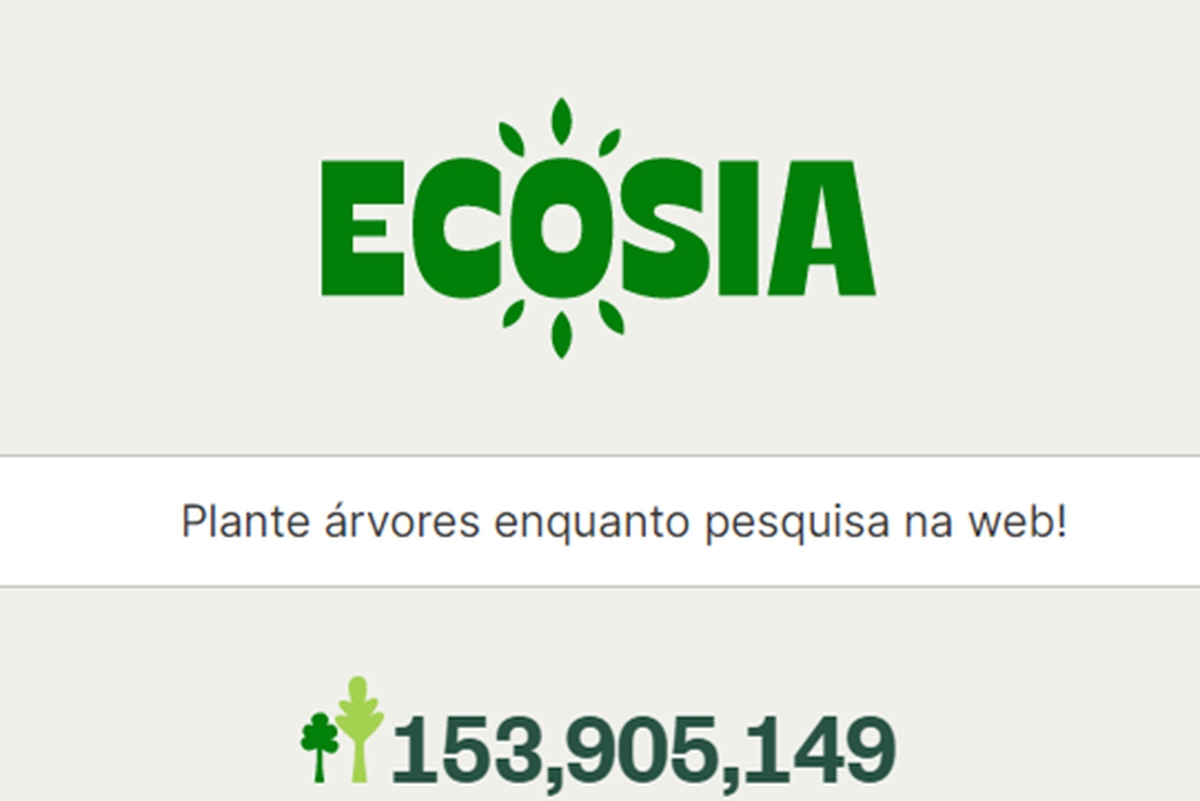 Plante Árvores por meio do Ecosia!