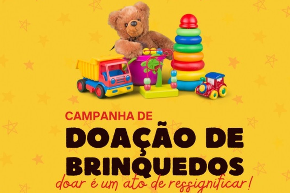 Participe da Campanha de doação de Brinquedos para Centro Espirita Nosso Lar Igrejinha